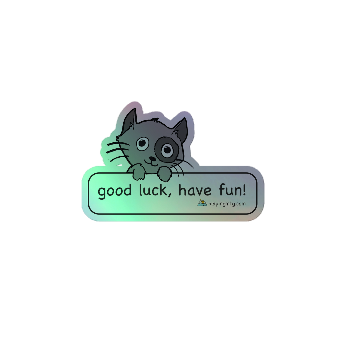 Holo-Foil GLHF Sticker